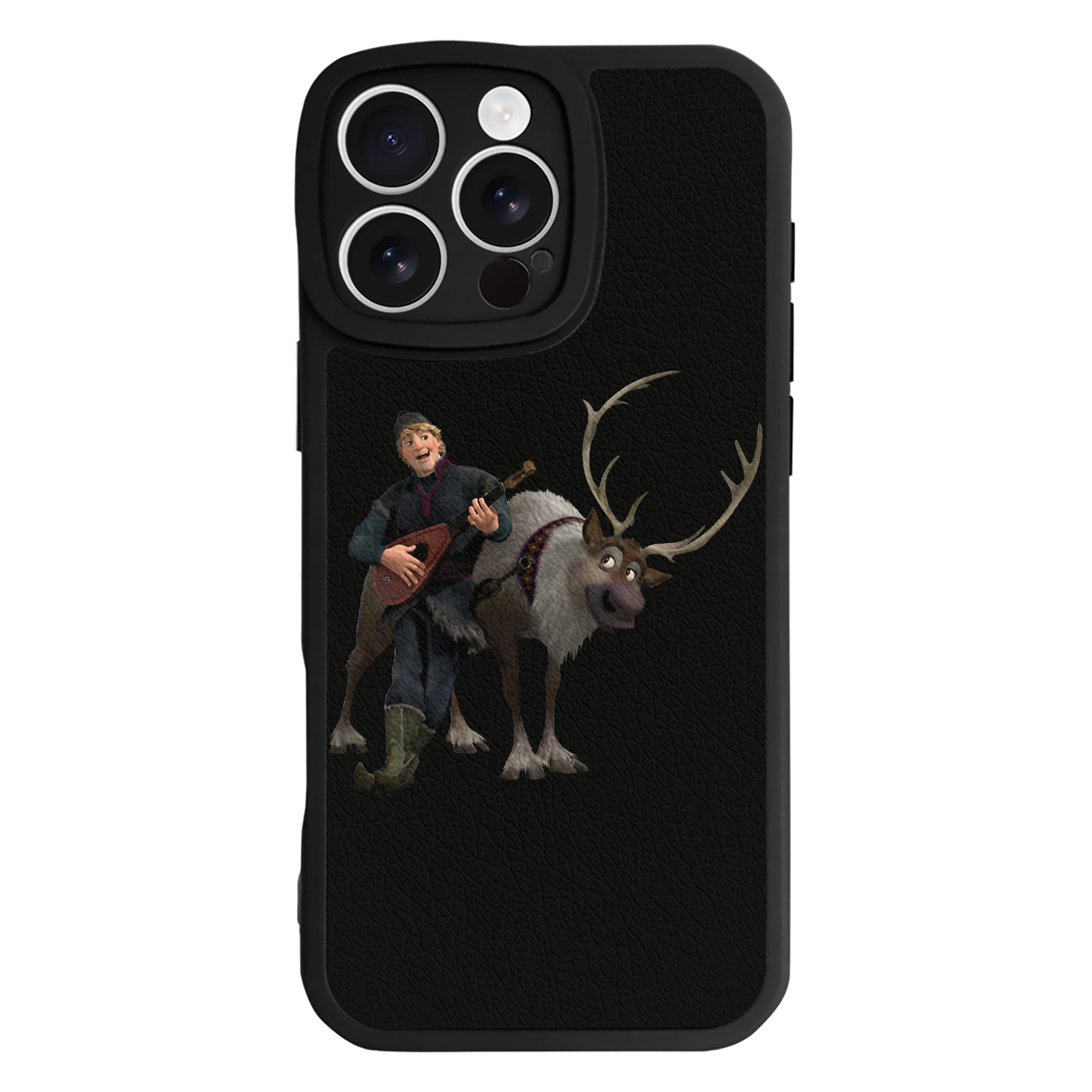 （画像用） アナと雪の女王 アンナ エルサ Frozen Anna Elsa 【iPhone 16シリーズ対応】シリコンスマホケース（レザー調） 材質：シリコン